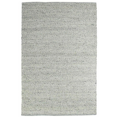 Ivory Grey Hamish Wool & Viscose Rug