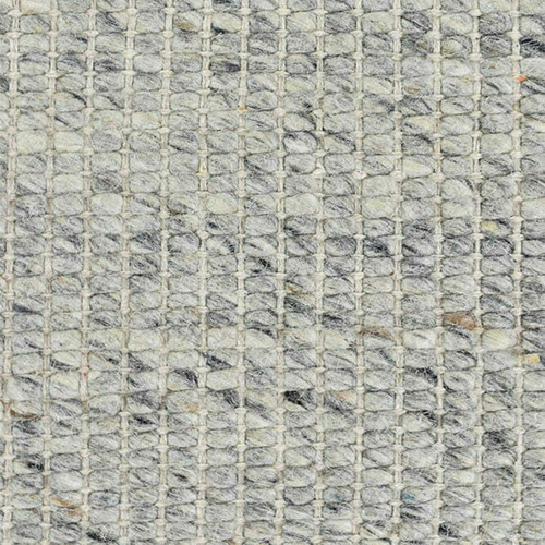 Ivory Grey Hamish Wool & Viscose Rug