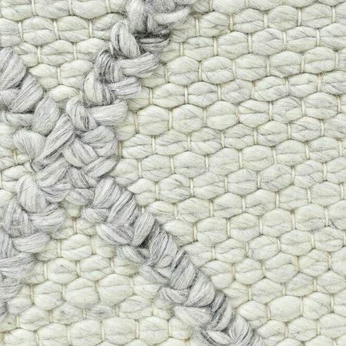 Grey Eliyahu Wool & Viscose Rug