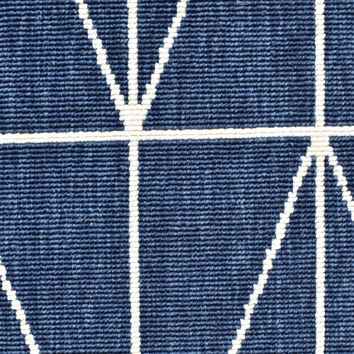 Navy Kristoff Power-Loomed Indoor/Outdoor Rug