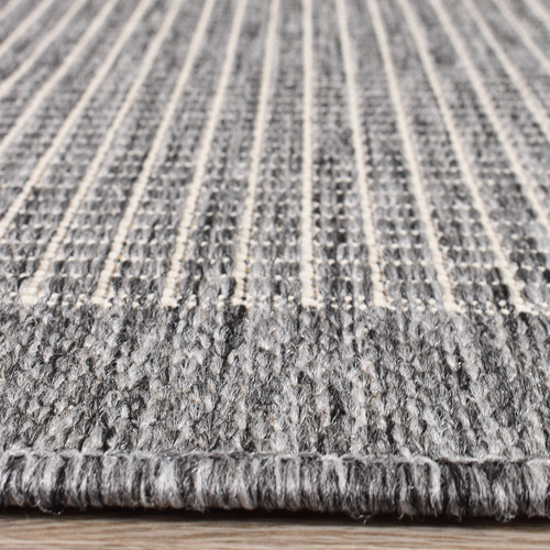 Grey Jorian Power-Loomed Indoor/Outdoor Rug