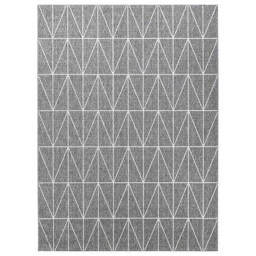 Grey Kristoff Power-Loomed Indoor/Outdoor Rug