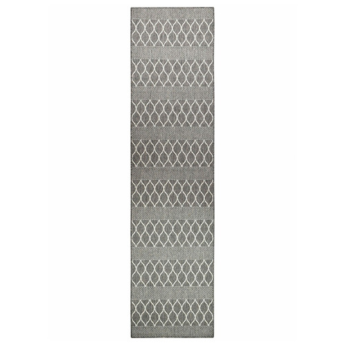 Brown Eula Power-Loomed Indoor/Outdoor Runner
