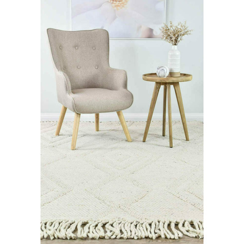 Ivory Tamer Wool & Viscose Rug