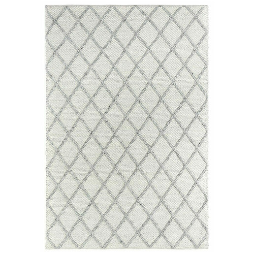 Grey Eliyahu Wool & Viscose Rug