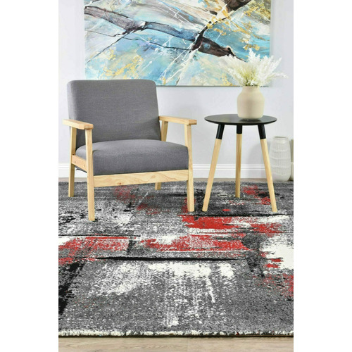 Red Nova Power-Loomed Rug