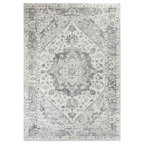Grey Caiden Power-Loomed Rug