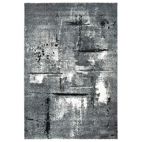 Grey Nova Power-Loomed Rug