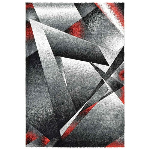 Red Sophos Power-Loomed Rug