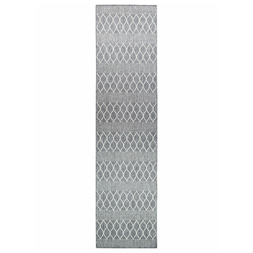 Grey Eula Power-Loomed Indoor/Outdoor Runner