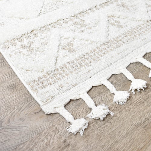 Beige Nix Contemporary Rug