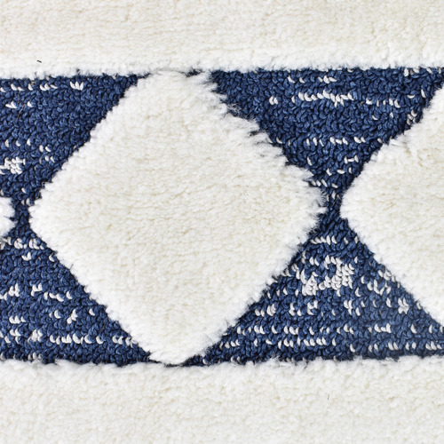 Navy Nix Contemporary Rug
