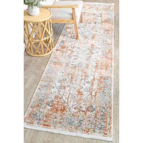 Terracotta Malenia Traditional Runner