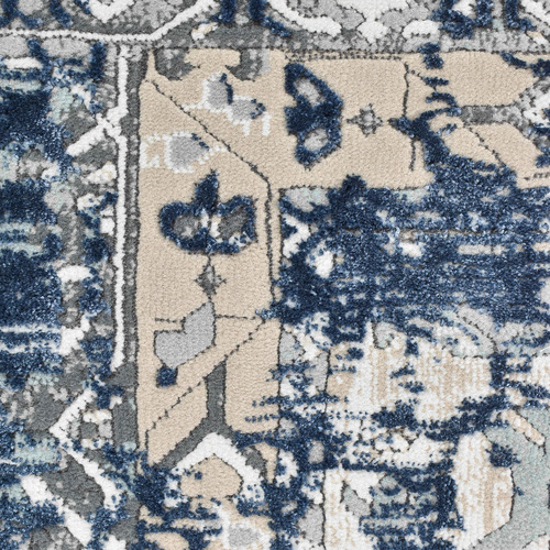 Denim Malenia Traditional Rug