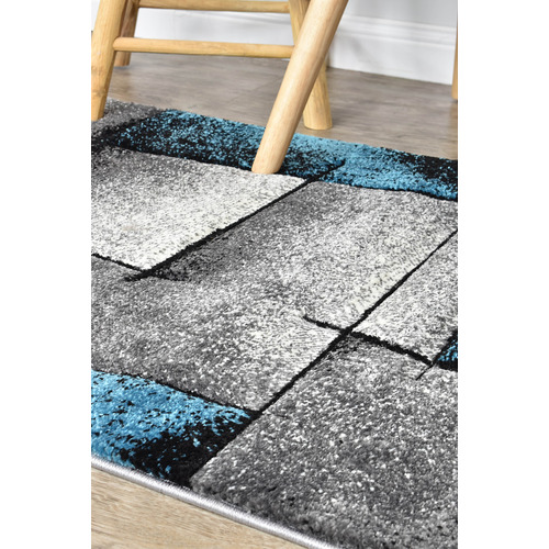 Turquoise-Photina-Power-Loomed-Rug