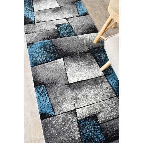 Turquoise-Photina-Power-Loomed-Rug