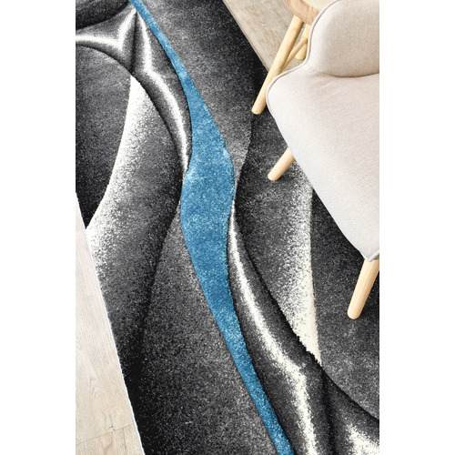 Turquoise-Eutychia-Power-Loomed-Rug