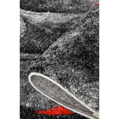 Red-Steffen-Power-Loomed-Rug