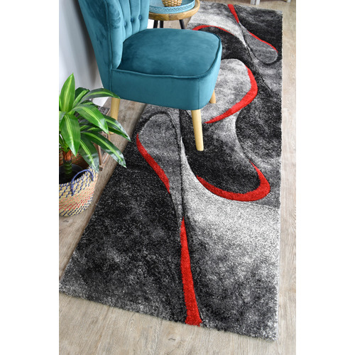 Red-Steffen-Power-Loomed-Rug