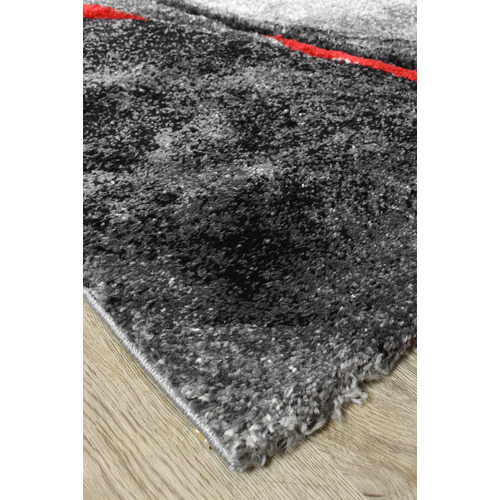 Red-Steffen-Power-Loomed-Rug