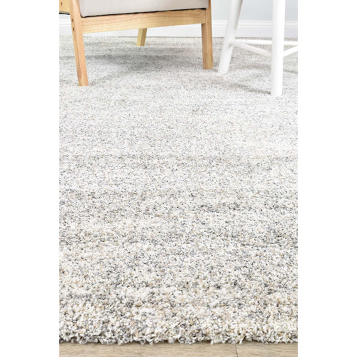 Grey Brown Alpha Rug