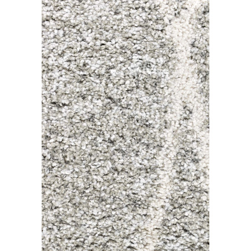 Light Grey White Alpha Rug