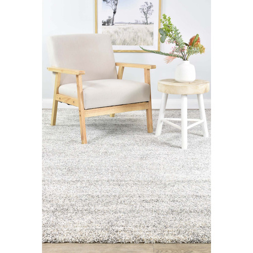 Grey Brown Alpha Rug