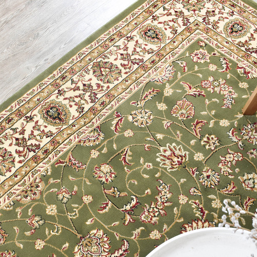Green Eris Power-Loomed Rug