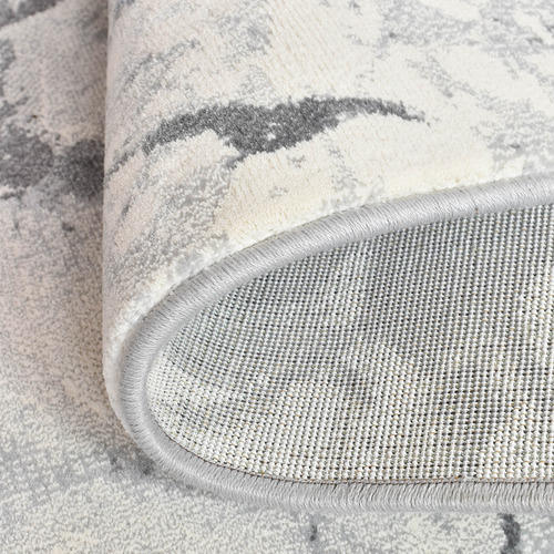 Blue & Grey Juna Power-Loomed Rug