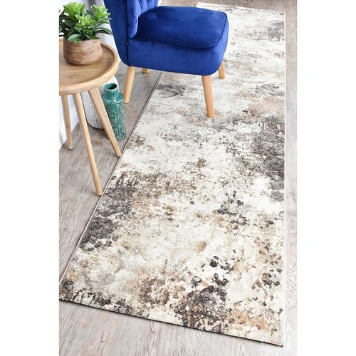 Brown & Cream Juna Power-Loomed Runner