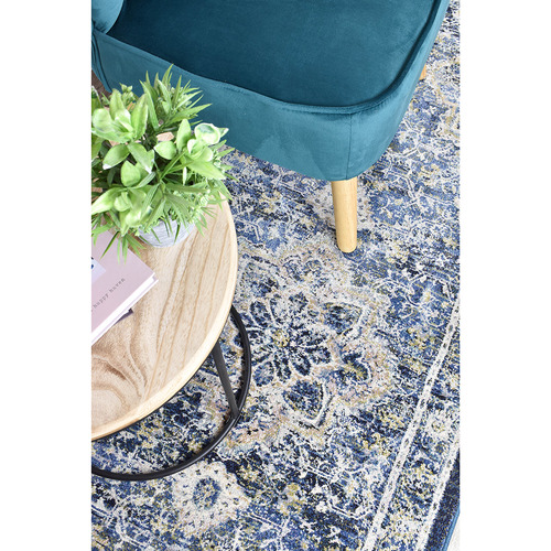 Blue Juna Power-Loomed Runner