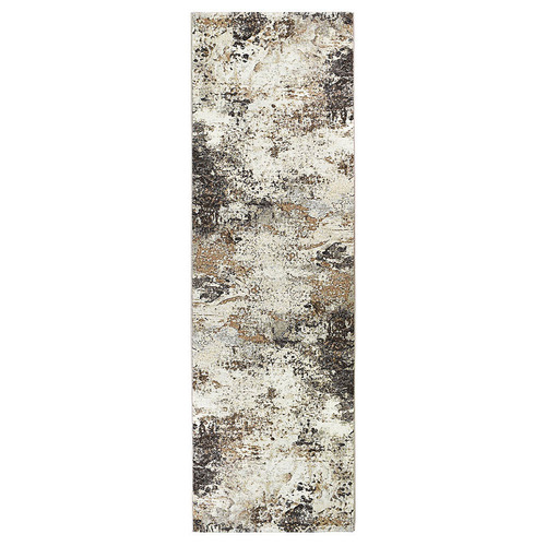 Brown & Cream Juna Power-Loomed Runner