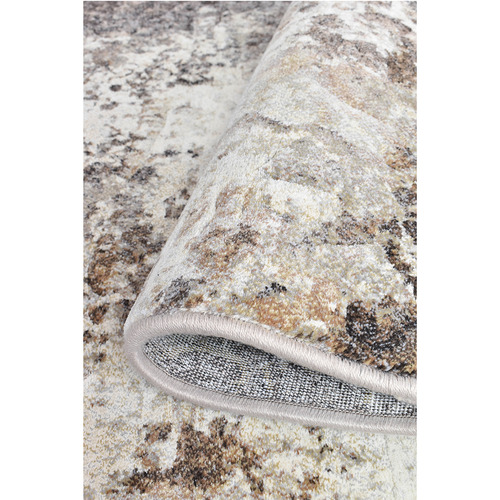 Brown & Cream Juna Power-Loomed Runner