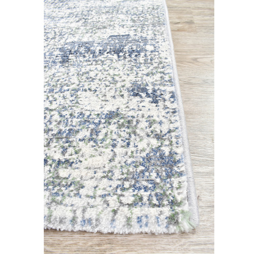 Blue & Green Juna Power-Loomed Runner