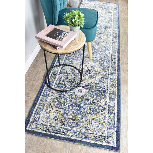 Blue Juna Power-Loomed Runner