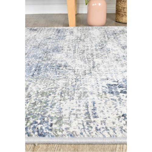 Blue & Green Juna Power-Loomed Runner