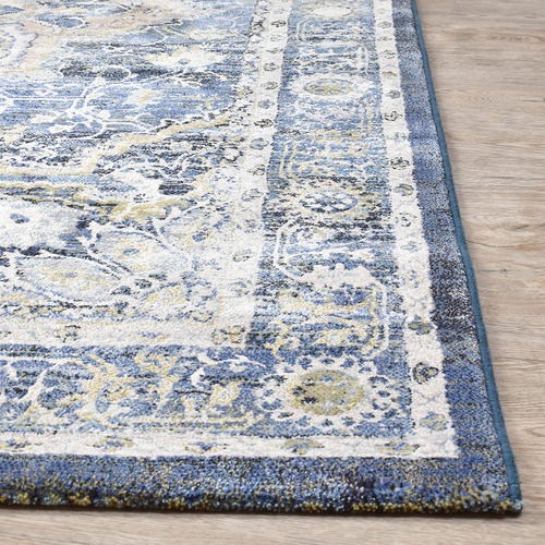 Blue Juna Power-Loomed Rug
