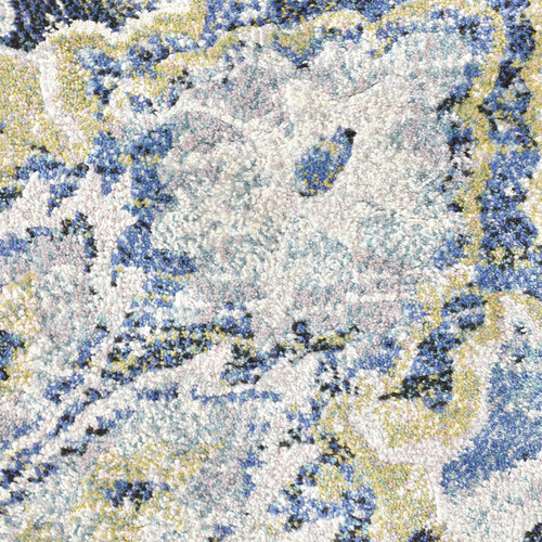 Blue Juna Power-Loomed Rug