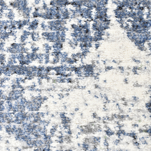 Blue & Green Juna Power-Loomed Rug