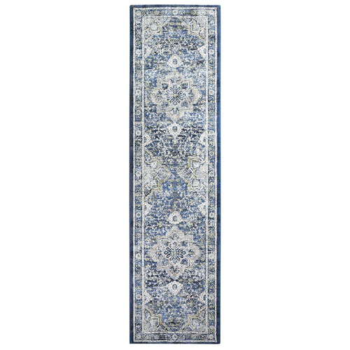 Blue Juna Power-Loomed Runner | Temple & Webster