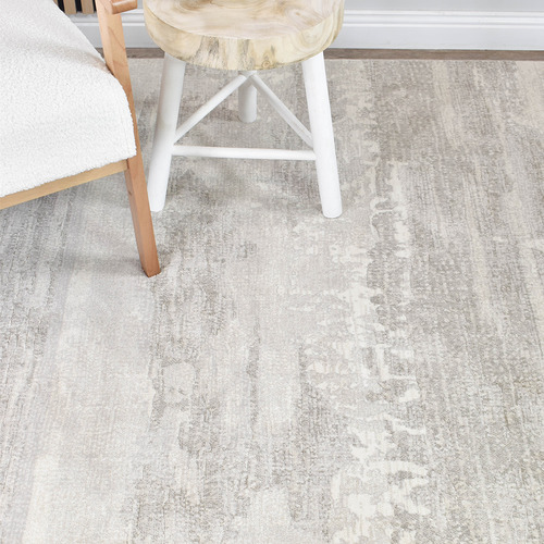 Beige & Cream Juna Power-Loomed Rug