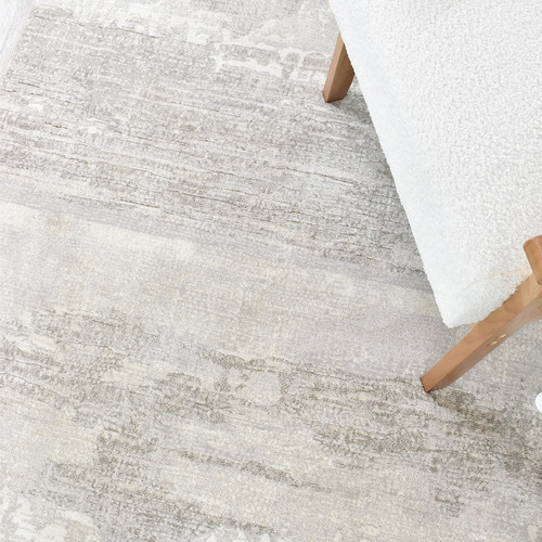 Beige & Cream Juna Power-Loomed Rug