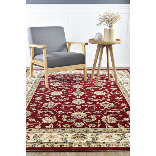 Red Izan Power-Loomed Rug