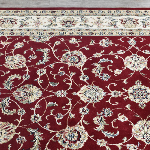 Red Izan Power-Loomed Rug