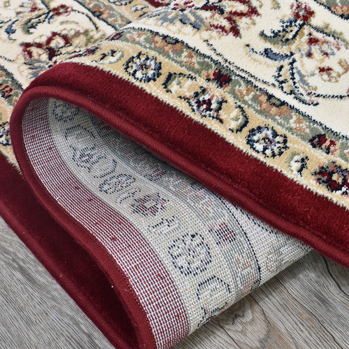 Red Izan Power-Loomed Rug