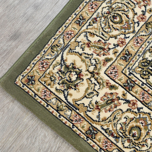Green Izan Power-Loomed Rug