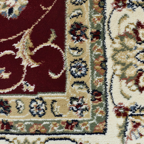 Red Izan Power-Loomed Rug