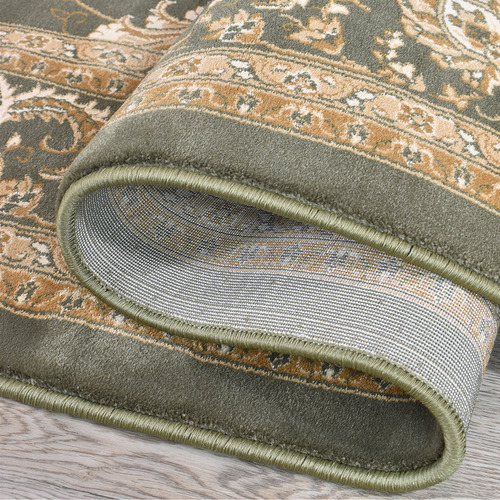 Green Gael Power-Loomed Rug
