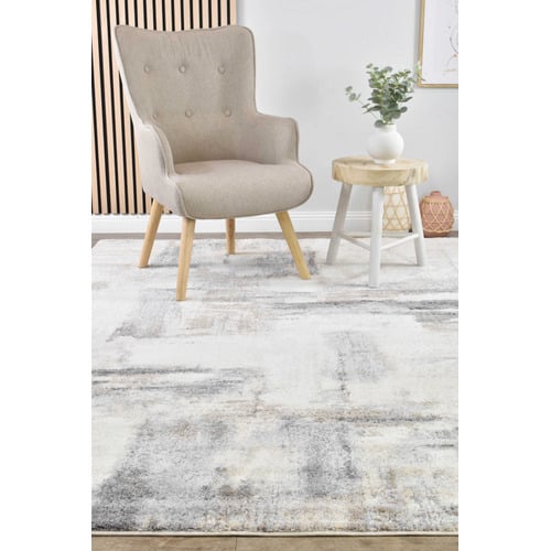 Beige & Light Grey Reuben Rug