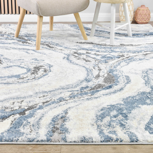 Blue & Grey Xyla Rug